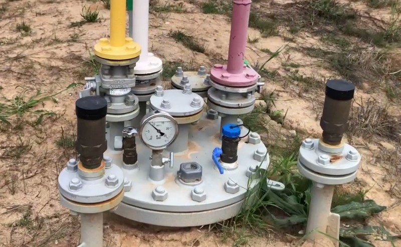 Обв'язка резервуара ЗВГ або газозапірна арматура